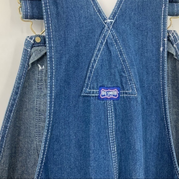 Big Smith dark wash Carpenter overalls - Picture 4 of 12